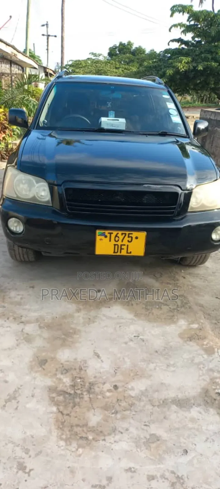 Toyota Kluger 2002 Black