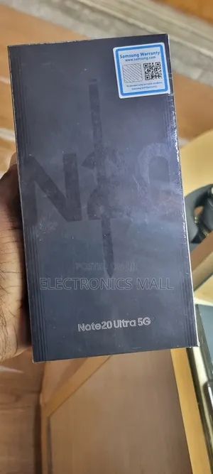 New Samsung Galaxy Note 20 Ultra 5G 128 GB Black