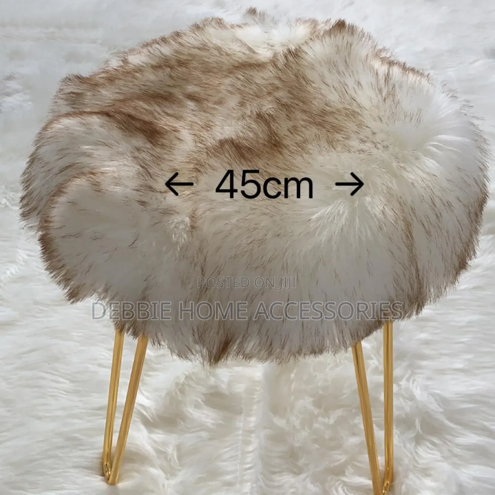 Round Fluffy Rugs