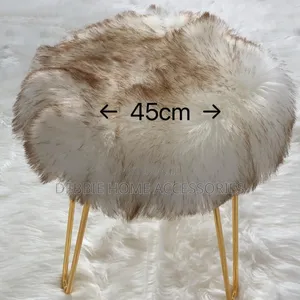 Round Fluffy Rugs