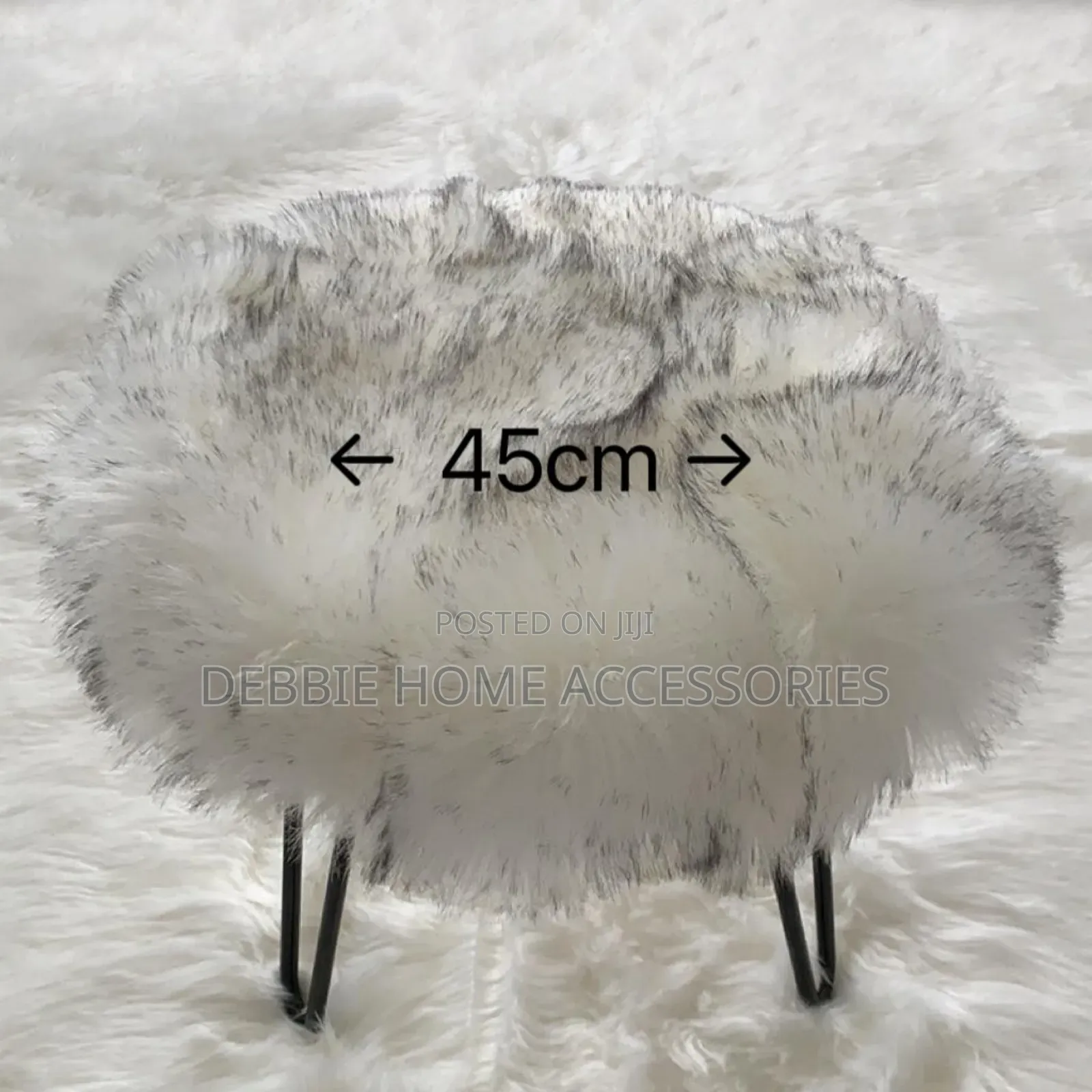Round Fluffy Rugs