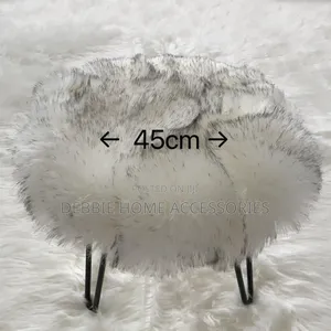 Round Fluffy Rugs