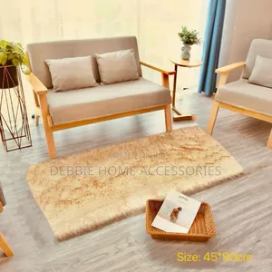 Fluffy Rectangular Shape Rugs