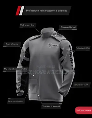 Light Weight Professional Waterproof Raincoat Full Set