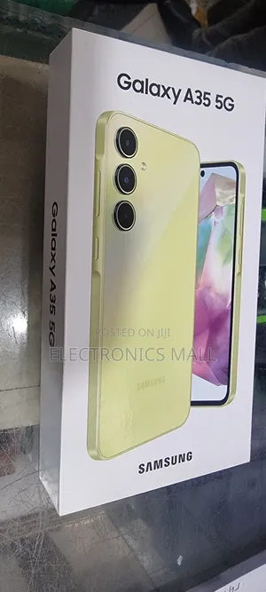 New Samsung Galaxy A35 128 GB Yellow