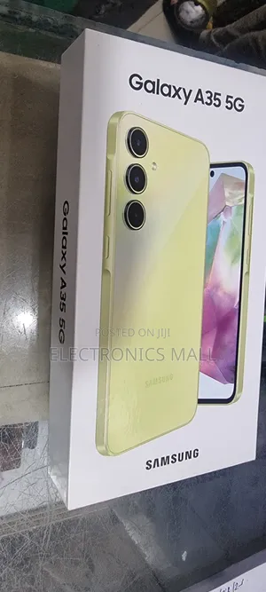 New Samsung Galaxy A35 128 GB Yellow