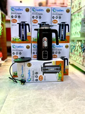 Qiudes 3l Stainless Steel Electric Kettle