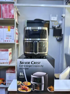 Silver Crest 8l Digital Air Fryer – Fry, Bake and Roast With No Oil