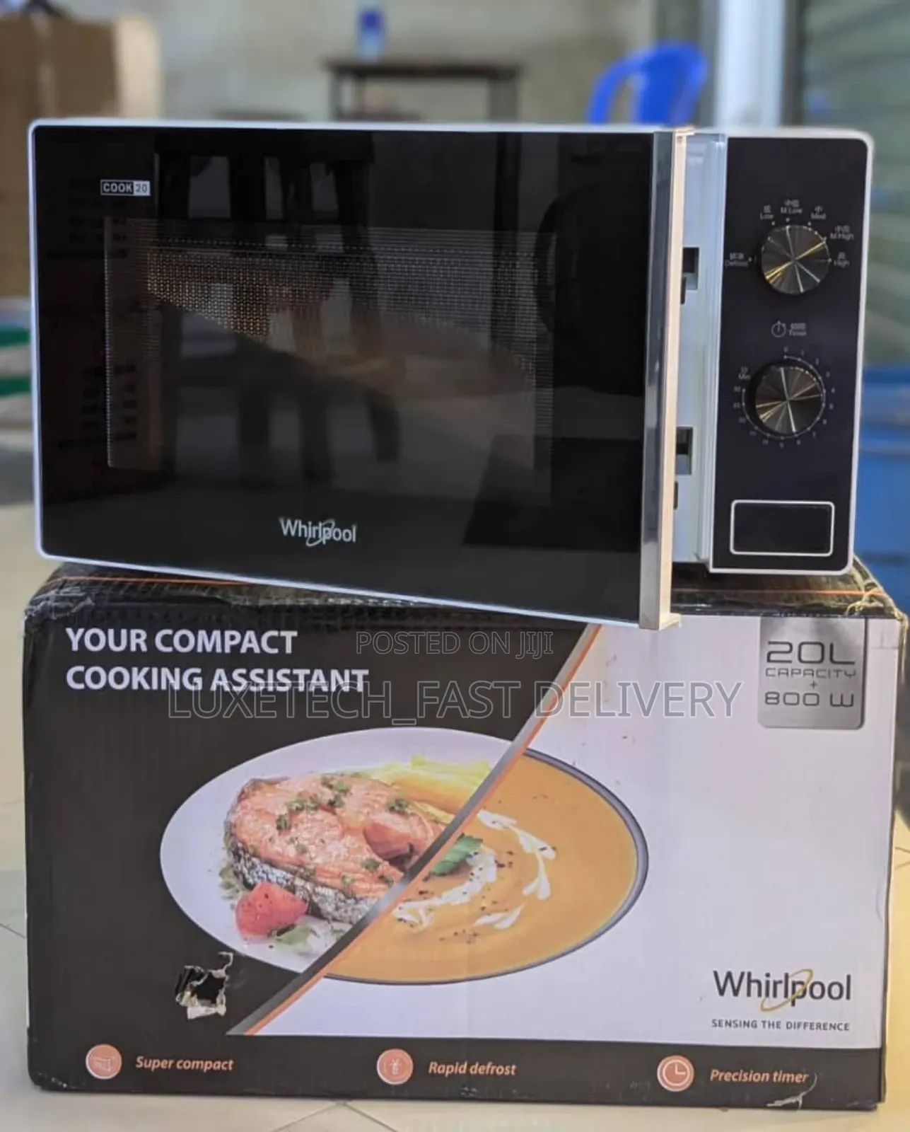 Whirlpool Microwave Oven 20l– Fast Heating, Quick Meals Made Easy