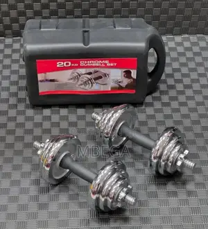 Chrome Dumbbells 20kg