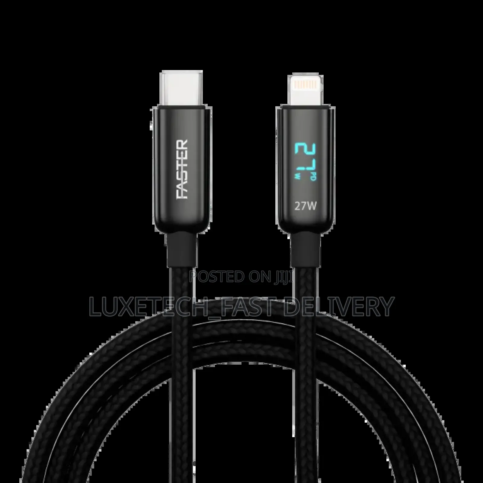 Faster Superv Type-C to Lightning Digital Data Cable 1 Meter