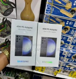 Samsung 45w Pd Charger + Usb-C to Usb-C 5a Cable – Super Fast Charging