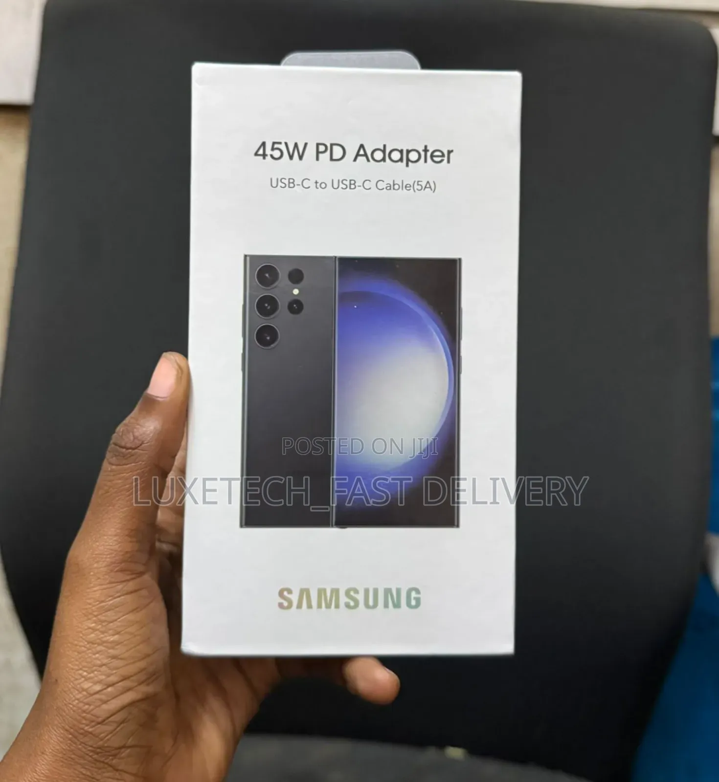 Samsung 45w Pd Charger + Usb-C to Usb-C 5a Cable – Super Fast Charging
