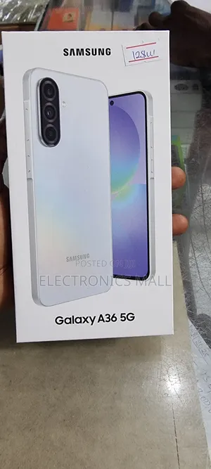 New Samsung Galaxy A36 128 GB Silver