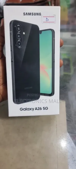 New Samsung Galaxy A26 256 GB Black