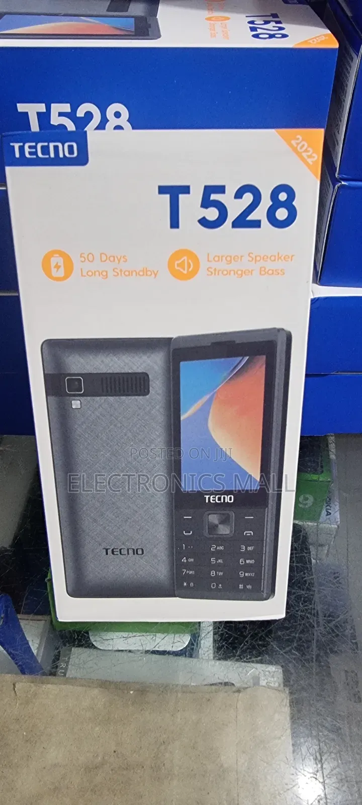 New Tecno T528 Black
