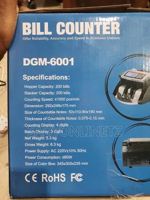 Digi Max Bill Counter