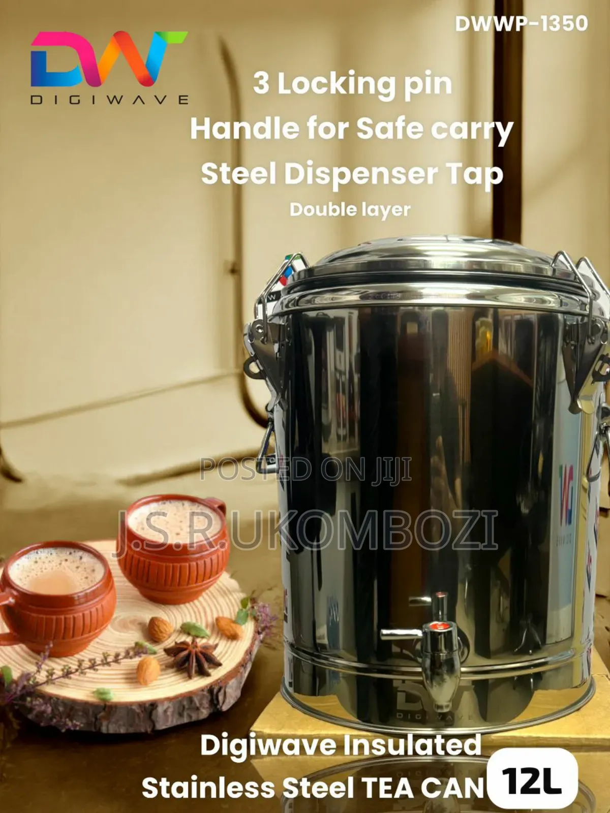 12l Stainless Steel Tea Can 
Tried Water Heating Temperature