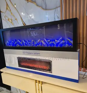 Modern Fireplace Led Lantern 100cm