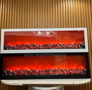 Modern Fireplace Led Lantern 100cm