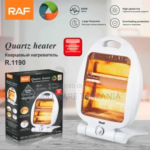 Quartz Heater, Long and Equably Heating 2 Heat Settings | Carry Handle