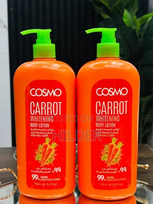 Cosmo Carrot Body Lotion and Body Cream