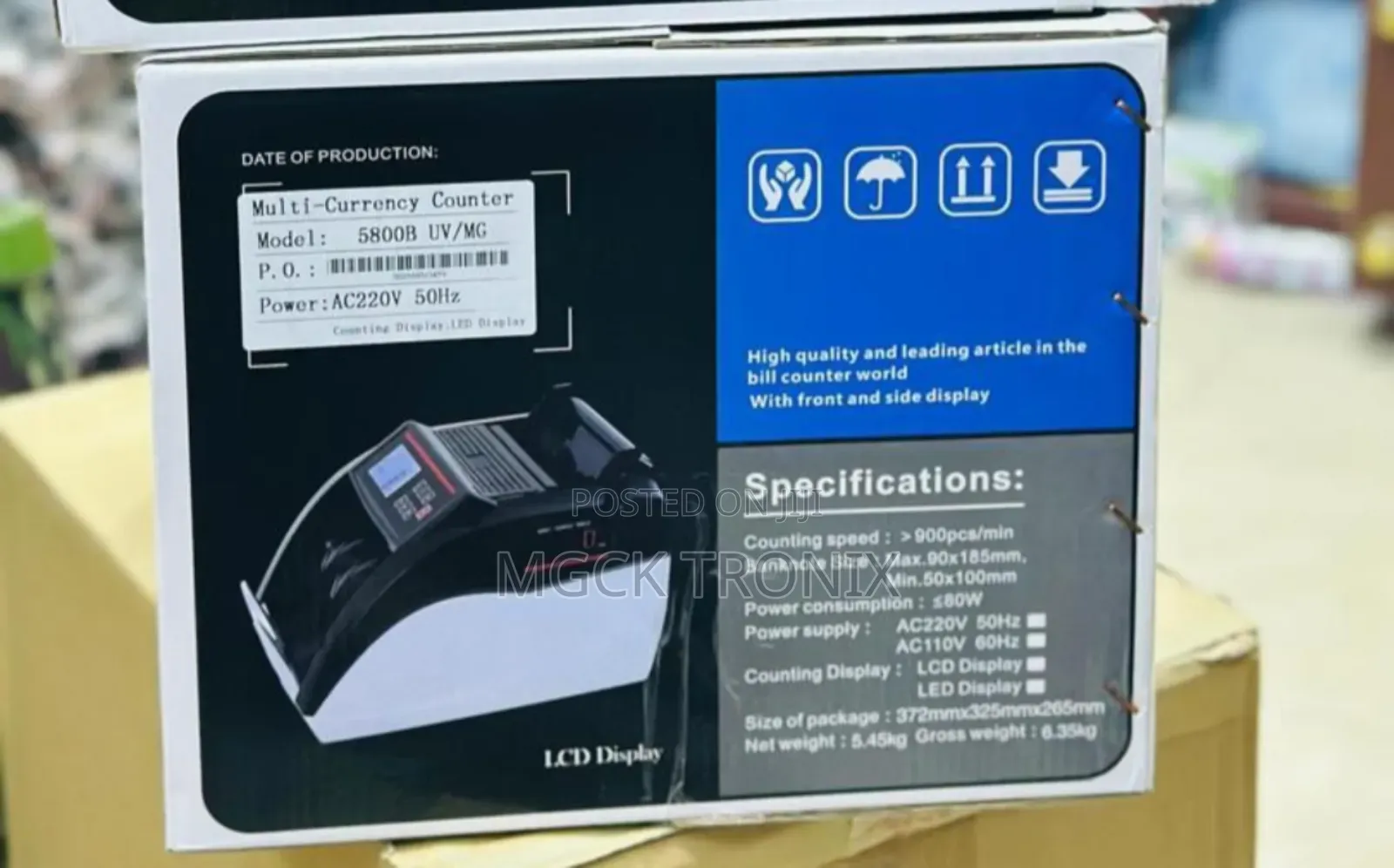 Bill Counter 5800b