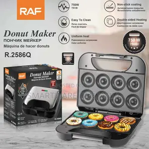 Electric Donut Maker Perfect for Breakfast Snacks Desserts