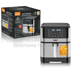 Air Fryer 10l,Air Fry,Roast,Bake,Broil,Dehydrate,Digital Touch Screen