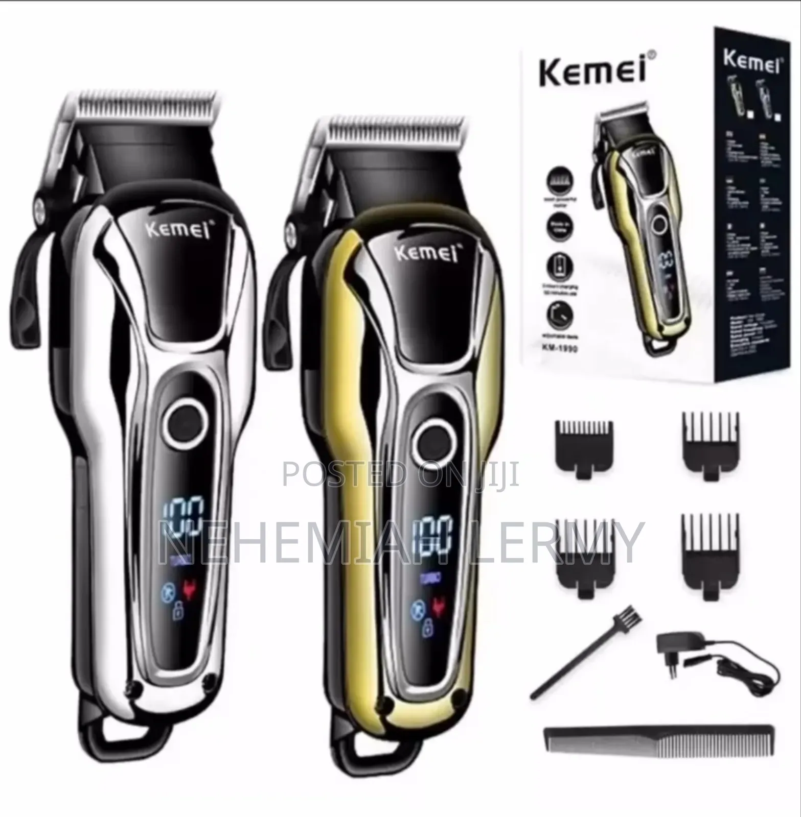 Shaving Machine Rechargeable Kemei