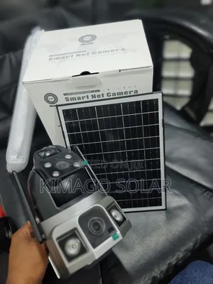 Motion Detection Solar Camera Dual Lens Smart