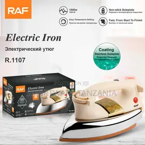 Travel Iron With Dual Voltage Mini Dry Iron for Clothes (No Steam)