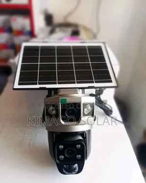 Solar Security Camera Dual Lens Two Way Talk