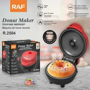 Breakfast Double-Sided Heating Mini Donut Maker With Nonstick Surface