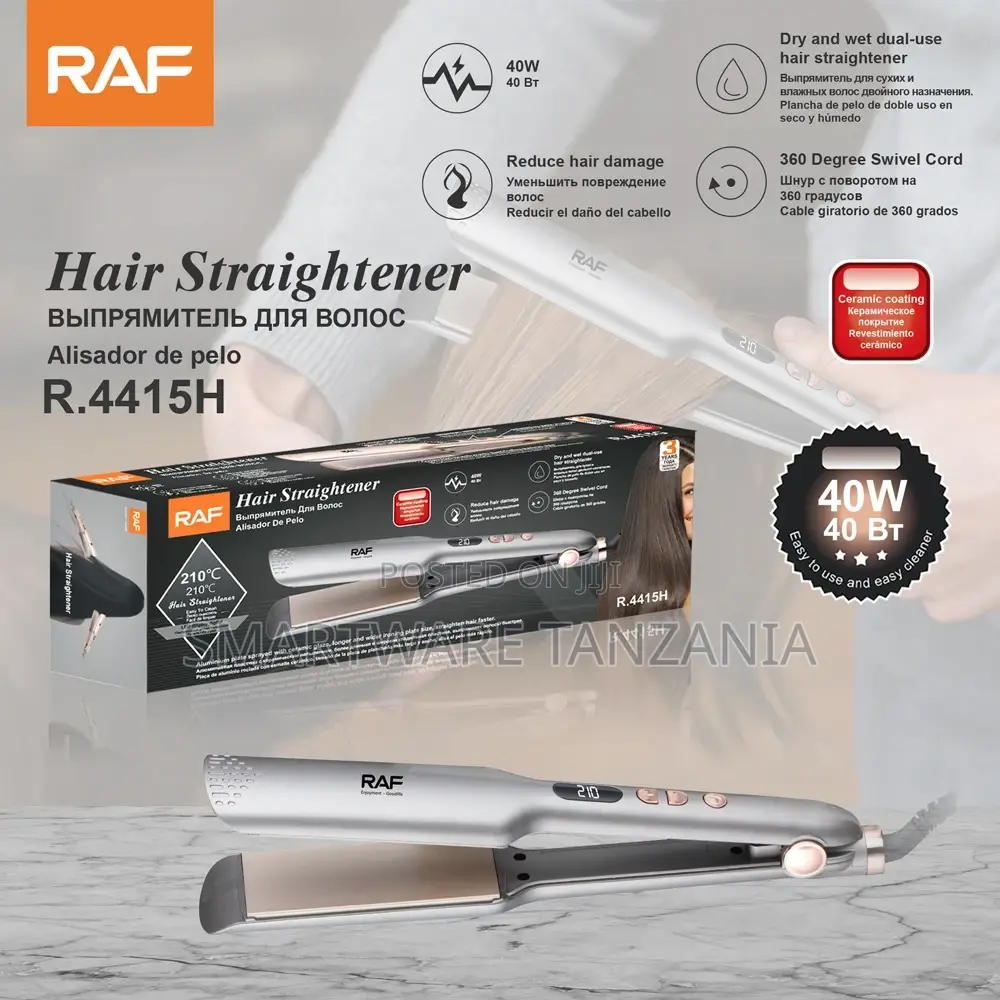 Anti-Frizz Smooth Styling, Professional Hair Straightener for Wome