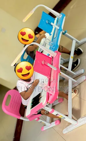 Kids Adjustable Study Table and Chair