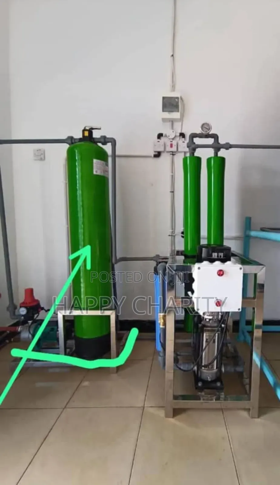 Simple Reverse Osmosis Machine 500l/H