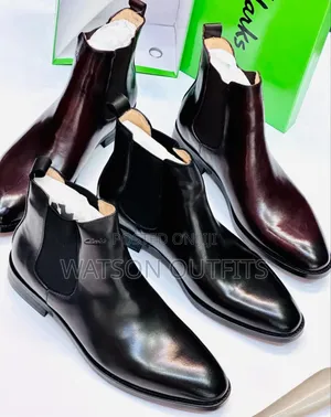 Buti Official or Leather Boots Very Official and Classic