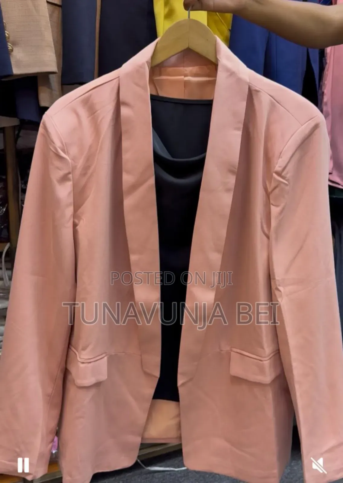 Plus Size Blauzer