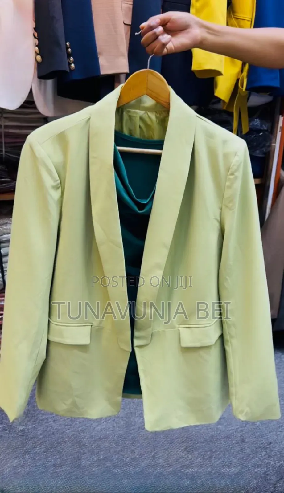 Plus Size Blauzer