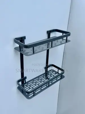 Shower Caddy Shelf Organizer Rack, Self Adhesive Bathroom Shelves