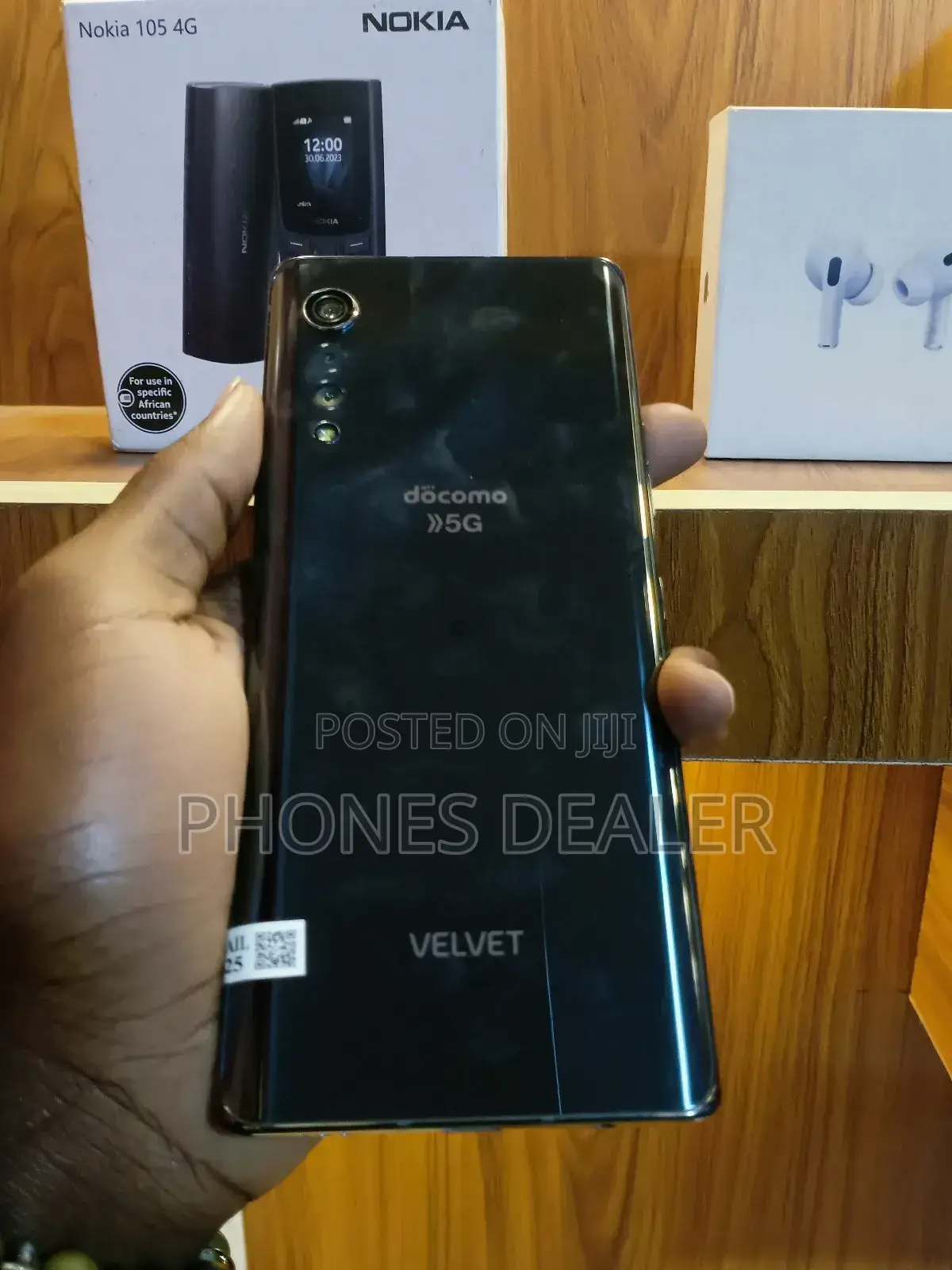 LG Velvet 5G 128 GB Black