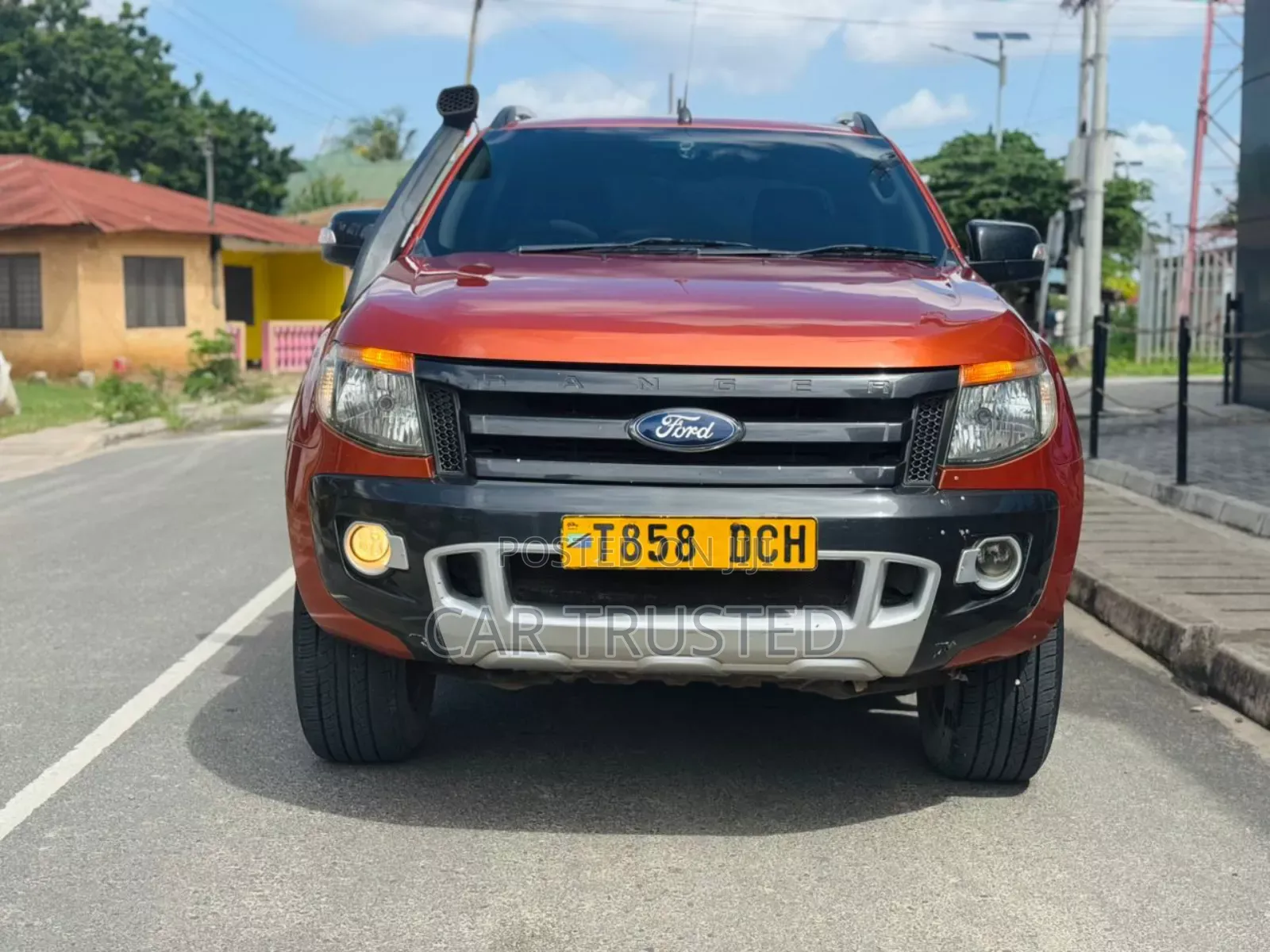 Ford Ranger Wildtrak 2014 Orange