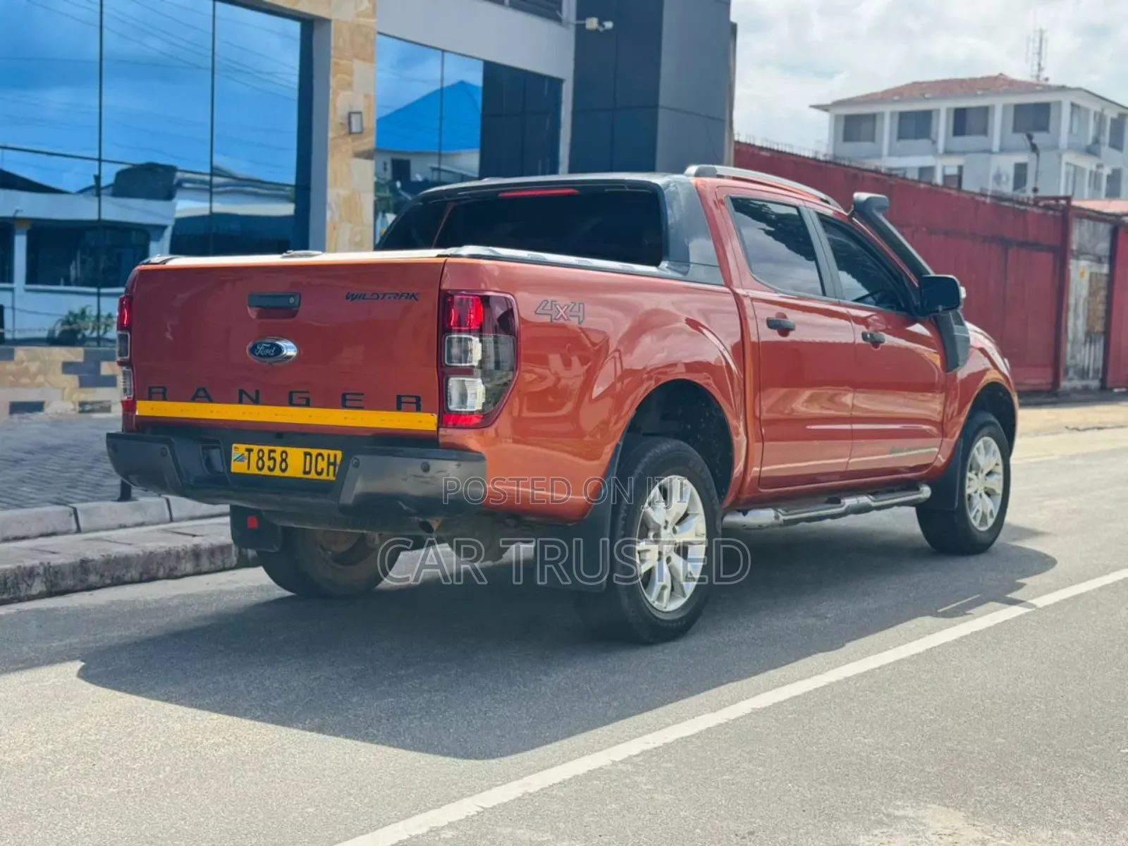 Ford Ranger Wildtrak 2014 Orange
