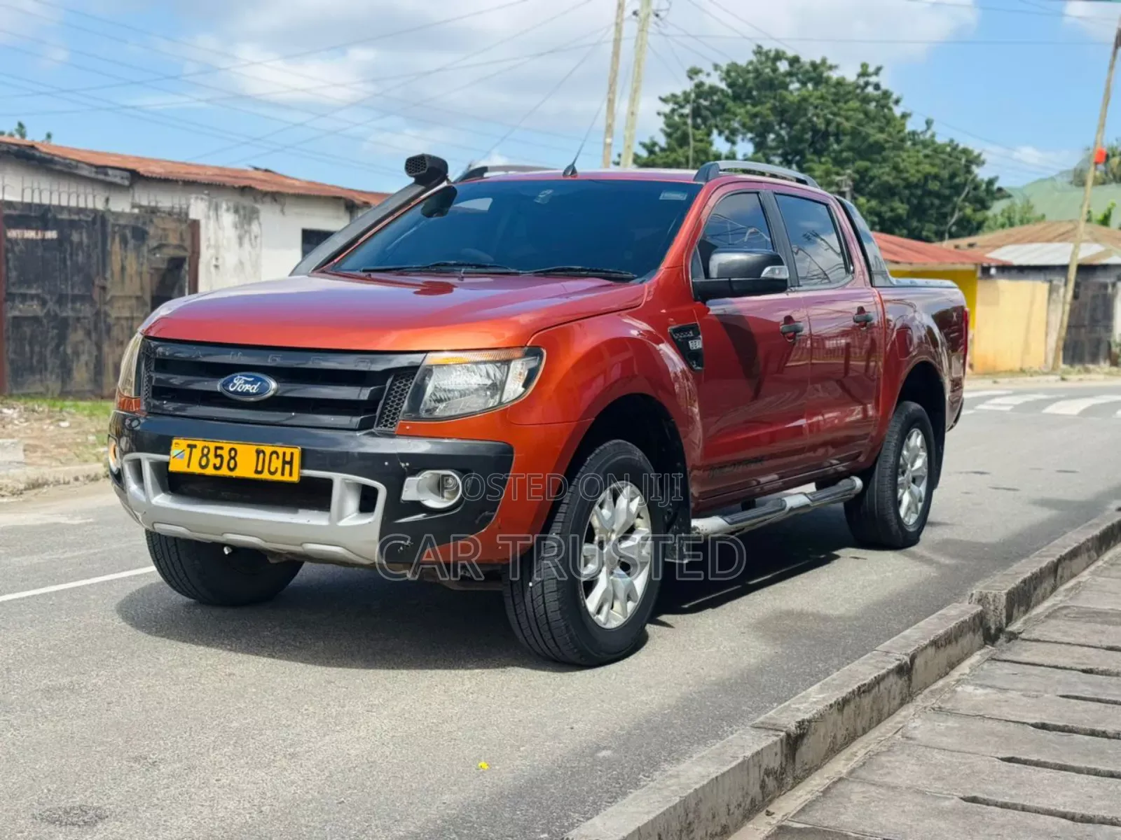 Ford Ranger Wildtrak 2014 Orange