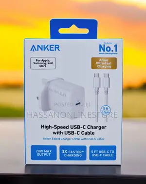 Anker Usb C Plug 20w Ultra Fast Wall Charger B2347k21 Usb C to C