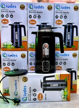 Qiudes Electric Kettle 3 Liter