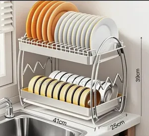 2-Tier Dish Drying Rack