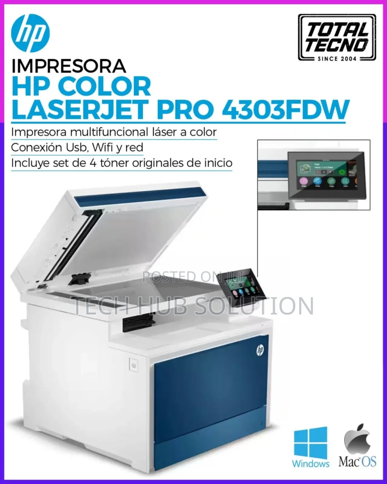 Laserjet Color MFP 4303fdw