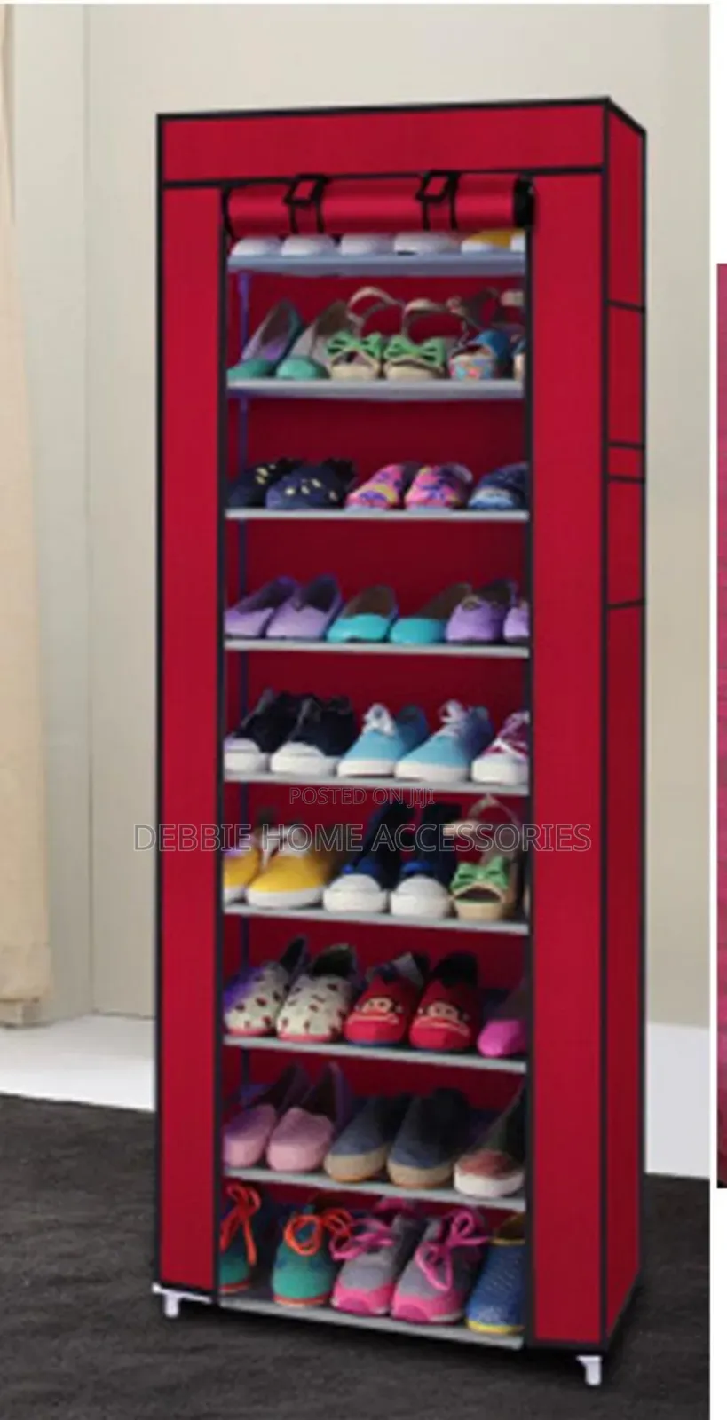 Multipurpose Portable Folding Shoes Rack